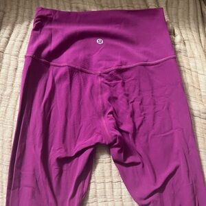 Align purple leggings